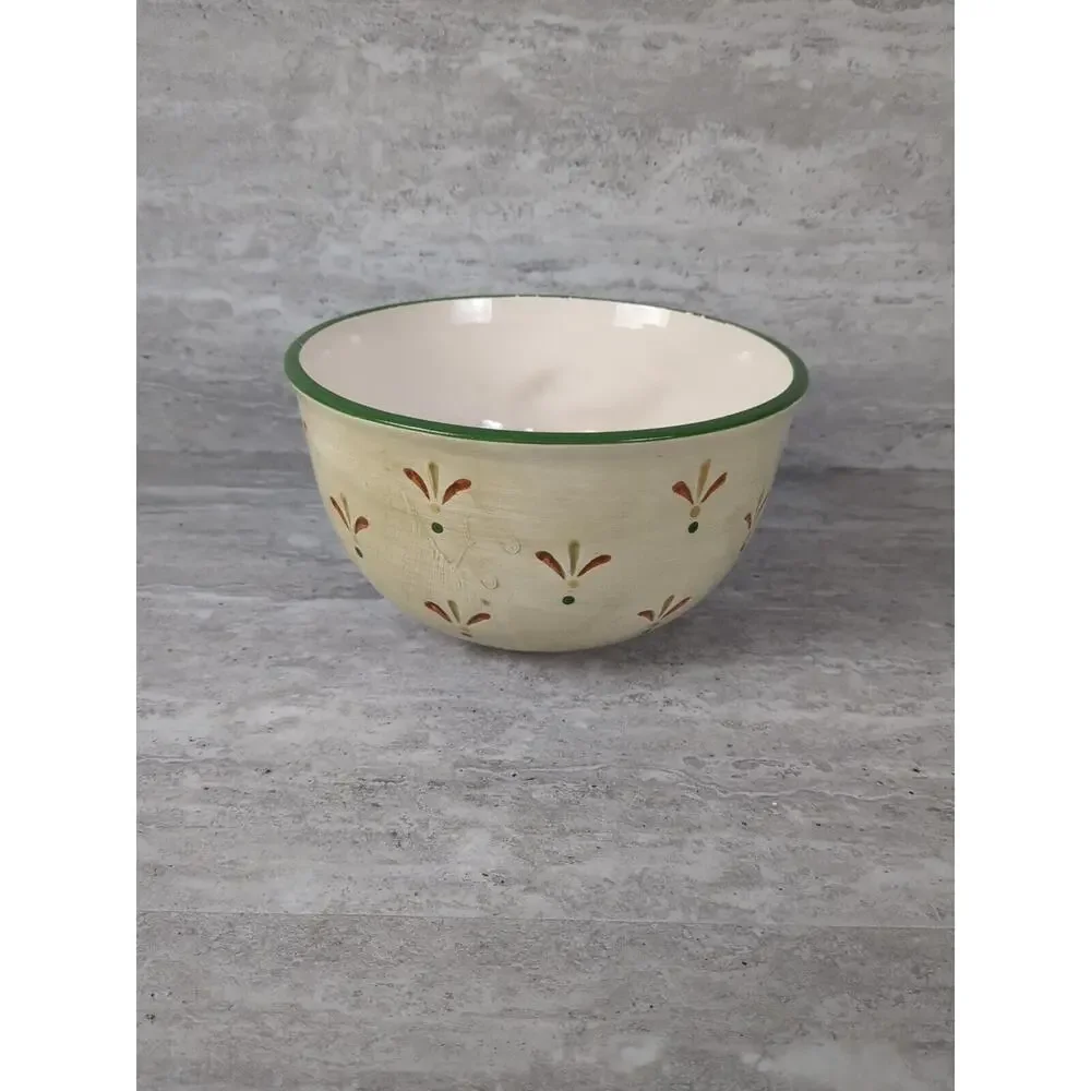 Nesting‎ Mixing Bowls Set Of 3, Apple Tree Design, Ceramic